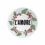 Everyday plates - PLATE 16 L'AMORE - CURRANT - ILARIA.I