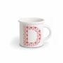 Tasses et mugs - MUG RED ALPHABET D - ILARIA.I