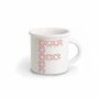 Tasses et mugs - MUG RED ALPHABET F - ILARIA.I