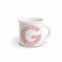 Mugs - MUG RED ALPHABET G - ILARIA.I