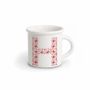 Mugs - MUG RED ALPHABET H - ILARIA.I