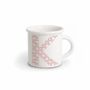 Mugs - MUG RED ALPHABET K - ILARIA.I