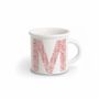 Mugs - MUG RED ALPHABET M - ILARIA.I