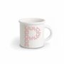 Mugs - MUG RED ALPHABET P - ILARIA.I
