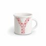 Mugs - MUG RED ALPHABET Y - ILARIA.I