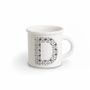 Mugs - MUG BLACK ALPHABET D - ILARIA.I