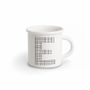 Mugs - MUG BLACK ALPHABET E - ILARIA.I