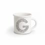 Mugs - MUG BLACK ALPHABET G - ILARIA.I