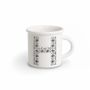 Mugs - MUG BLACK ALPHABET H - ILARIA.I