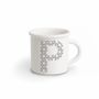 Mugs - MUG BLACK ALPHABET P - ILARIA.I