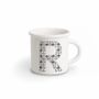 Mugs - MUG BLACK ALPHABET R - ILARIA.I