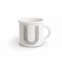 Mugs - MUG BLACK ALPHABET U - ILARIA.I