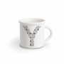 Mugs - MUG BLACK ALPHABET Y - ILARIA.I