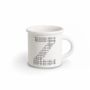 Mugs - MUG BLACK ALPHABET Z - ILARIA.I