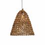 Hanging lights - Set of 2 palm leaf pendants - JOSY - HYDILE