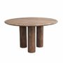 Dining Tables - Round dining table made from recycled teak wood - RONNY - HYDILE