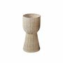 Pots de fleurs - Lot de 2 grands cache- pots sur pied en rotin - FLORENCE - HYDILE