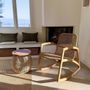 Armchairs - Outdoor/indoor rocking chair in teak and rope - ANNA - HYDILE