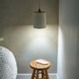 Hanging lights - White terracotta pendant light - COLETTE - HYDILE