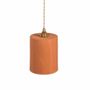 Hanging lights - Ochre terracotta pendant light - COLETTE - HYDILE