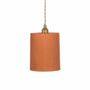 Hanging lights - Ochre terracotta pendant light - COLETTE - HYDILE
