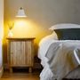 Hanging lights - White terracotta pendant light - ELODIE - HYDILE