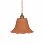 Hanging lights - Ochre terracotta pendant light - ELODIE - HYDILE