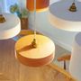 Hanging lights - Ochre terracotta pendant light - MICHELE S - HYDILE