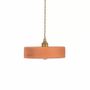 Hanging lights - Ochre terracotta pendant light - MICHELE S - HYDILE