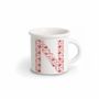 Mugs - MUG RED ALPHABET N - ILARIA.I