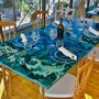 Dining Tables - Volcanic stone table - CERAMICARTE DERUTA