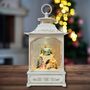 Other Christmas decorations - Christmas LED Lantern Snow Globe – Winter Village Scene (Warm White LED & Music) – DC Option - BLUE STAR B.V.
