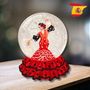 Other Christmas decorations - LED Snow Globe – Flamenco Dancer in Red Dress - BLUE STAR B.V.