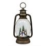 Other Christmas decorations - Christmas LED Bronze Lantern – Snowman Family in Forest, Music - BLUE STAR B.V.