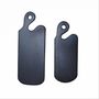 Kitchen utensils - Black teak wood cutting board - FINNO S - HYDILE
