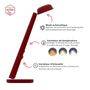 Objets design - Lampe Polux - Rouge sombre & Corail - LUMINAIRES POLUX