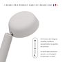 Objets design - Lampe Polux - Blanc chaud & Gris - LUMINAIRES POLUX