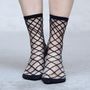Cadeaux - Brooklyn Bridge Black 39-41 : chaussettes transparentes résille - ATELIER ST EUSTACHE
