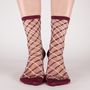 Cadeaux - Brooklyn Bridge Bordeaux 36-38 : chaussettes transparentes résille - ATELIER ST EUSTACHE