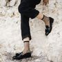Gifts - Crescent Dunes Black 36-38 : polka-dot transparent socks - ATELIER ST EUSTACHE