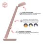 Objets design - Lampe Polux - Rose pastel & Corail - LUMINAIRES POLUX