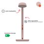 Objets design - Lampe Polux - Rose pastel & Corail - LUMINAIRES POLUX