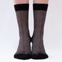 Gifts - Sapin Argentée 39-41 : glittery transparent socks - ATELIER ST EUSTACHE