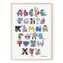 Poster - Alphabet - LIFE ON MAPS