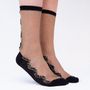 Gifts - Frangia Dorée 39-41 : festive transparent socks - ATELIER ST EUSTACHE