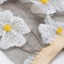 Gifts - Murano Crème 39-41 : floral transparent socks - ATELIER ST EUSTACHE