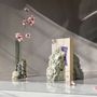 Sculptures, statuettes and miniatures - Catharsis Bookends – Set of Two Stone Sculptures, Sage Green - COKI