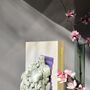 Sculptures, statuettes and miniatures - Catharsis Bookends – Set of Two Stone Sculptures, Sage Green - COKI