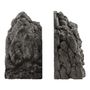 Sculptures, statuettes and miniatures - Catharsis Bookends – Set of Two Stone Sculptures, Ash Black - COKI