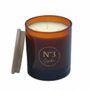 Bougies - Bougie Signature 600 g N°3 Cuir de Violette - LES LUMIERES DU TEMPS